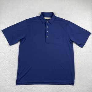 Donald Ross Polo Shirt Mens Large International Country Club‎ VA Golf Vacation